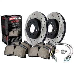 Sport Disc Brake Kit w/Cross-Drilled Rotors